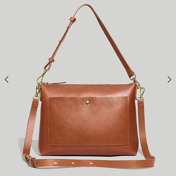 Madewell Handbags - Madewell Transport Crossbody Leather Bag